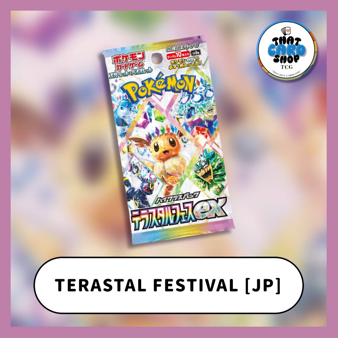 Pokémon Center Japan Packs (Packs of TEN)
