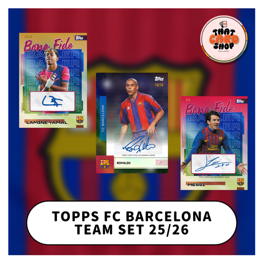 Topps FC Barcelona Team Set 2025/2026 Retail Box